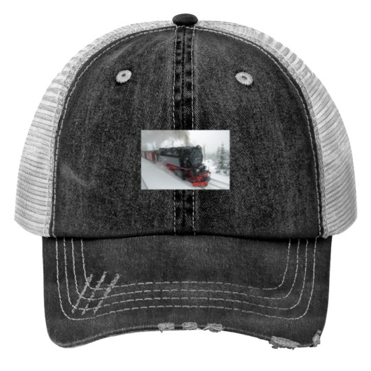 Discover Winter in the Harz Print Trucker Hats