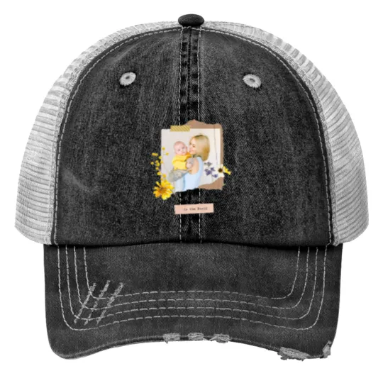 Discover Mothers day mom single mommy proud to be a mom Print Trucker Hats