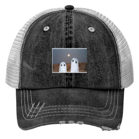 Discover Looking Up At The Night Sky Print Trucker Hats