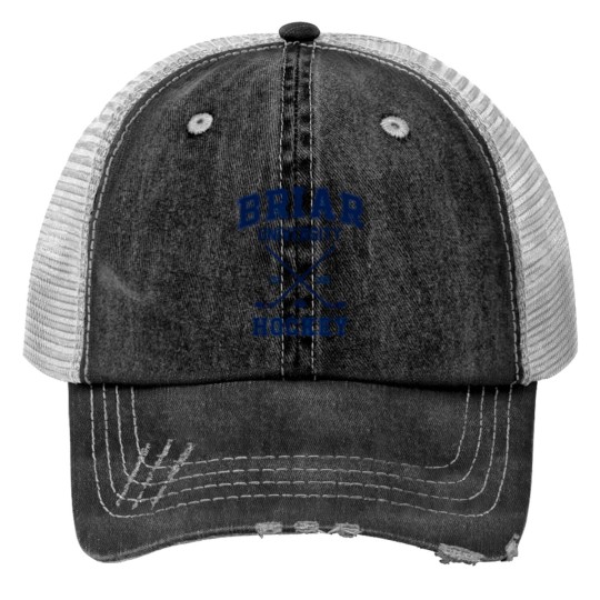Discover Briar U Hockey Off Campus Graham 44 Two Side Print Trucker Hats