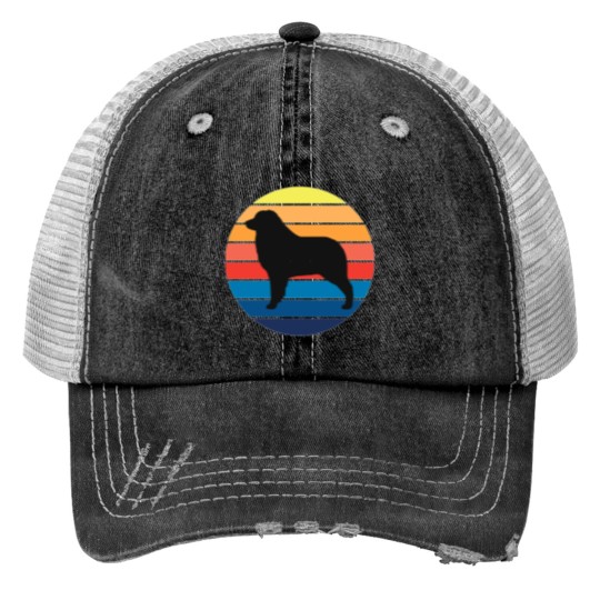 Discover Australian Shepherd Print Trucker Hats