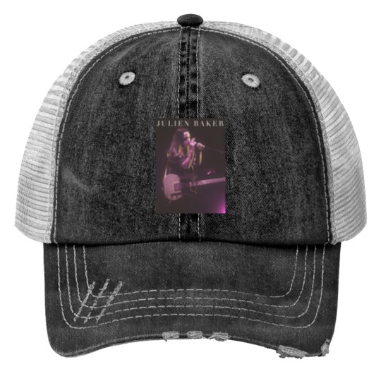 Discover Julien Baker Print Trucker Hats