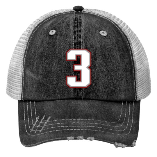 Discover number 3 Print Trucker Hats