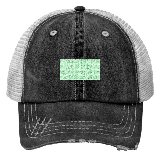 Discover The Github Commit Graph Mask Print Trucker Hats