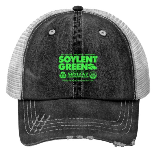 Discover Soylent Green Print Trucker Hats
