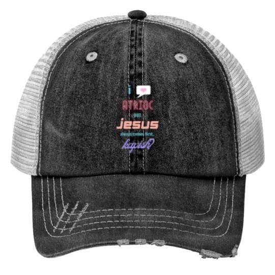 Discover .Atrioc Jesus Kapish funny twitch streamer oddly specific Print Trucker Hats