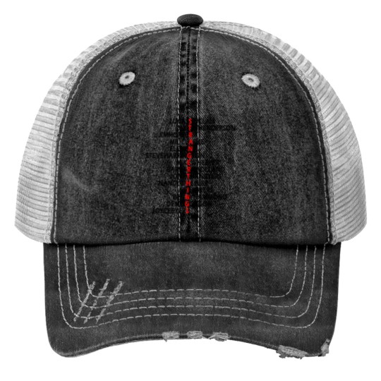 Discover Names of Strangers Things Print Trucker Hats