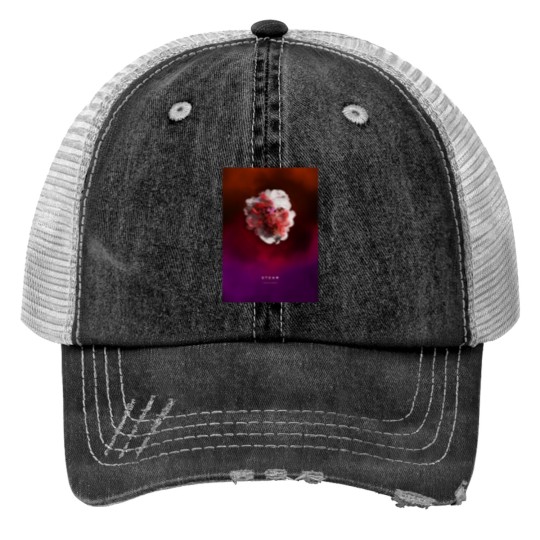 Discover Steam Sticker Print Trucker Hats