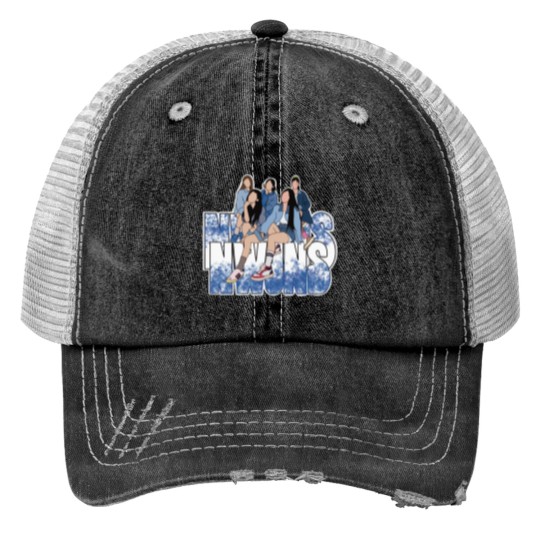 Discover New jeans Long Print Trucker Hats