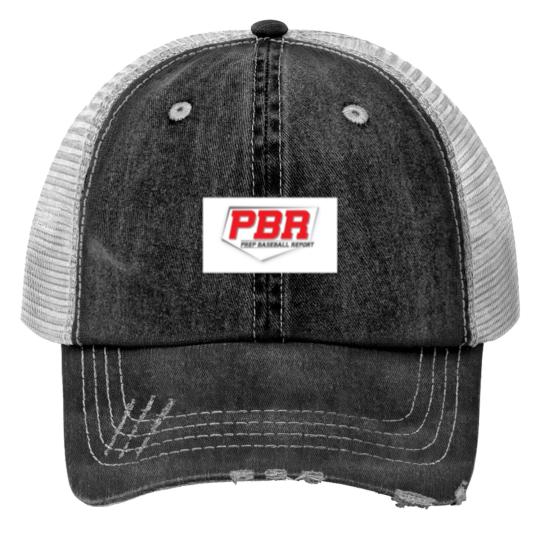 Discover Prep Baseball Report Print Trucker Hats