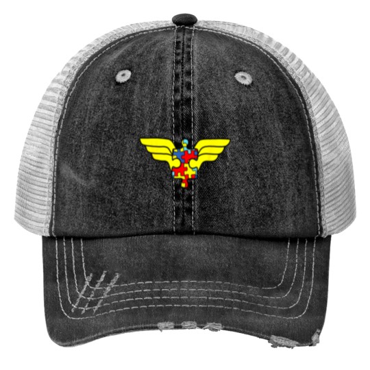 Discover Autism Superhero Autism Gifts For Kids Shoes Amp Print Trucker Hats