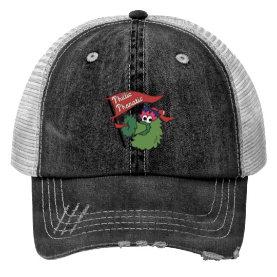 Discover Phillie Phanatic Print Trucker Hats