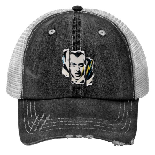 Discover Count Floyd SCTV Print Trucker Hats