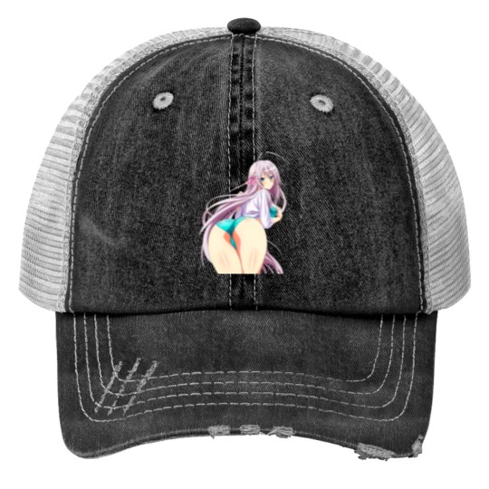 Discover Rossweisse Butt Panties Lewd  High School DxD Print Trucker Hats