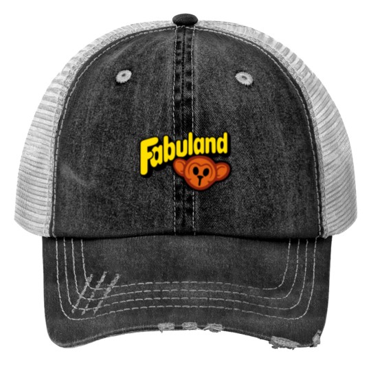 Discover Fabuland Fan Print Trucker Hats