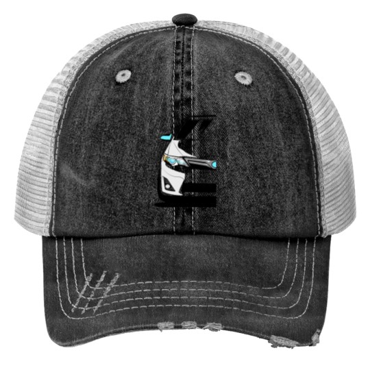 Discover Camry 2013 Hybrid Print Trucker Hats
