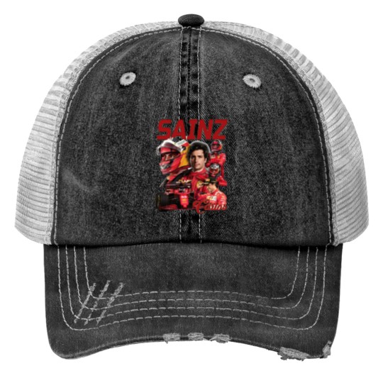 Discover carlos sainz flash55 Print Trucker Hats