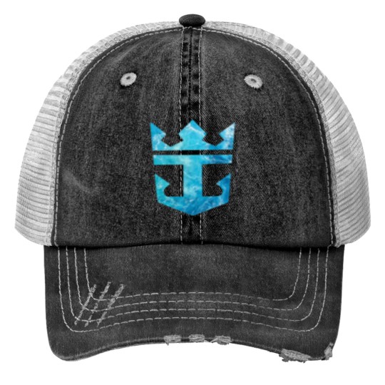 Discover Royal Caribbean water Classic Print Trucker Hats