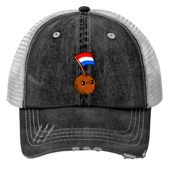 Discover you want bitterbal Print Trucker Hats