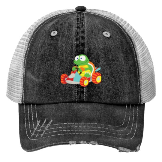 Discover Tiptup Print Trucker Hats