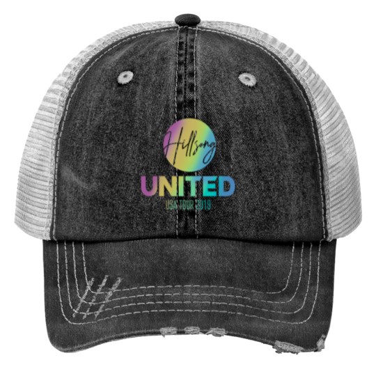 Discover Shop Hillsongs-2019 T-Shirt United-Music Concert Tour-USA T-Shirt Print Trucker Hats