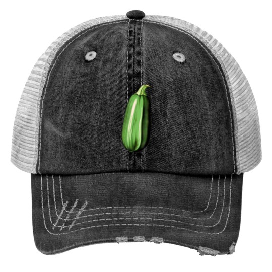 Discover zucchini lazy easy funny matching halloween costume Print Trucker Hats