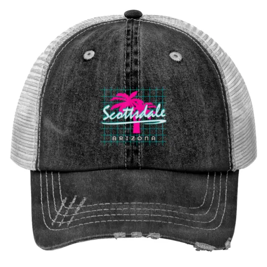Discover scottsdale Arizonna gifts az city Print Trucker Hats