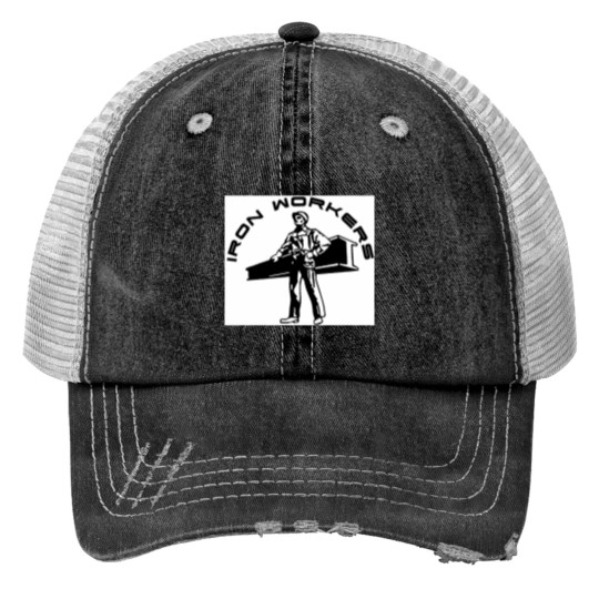 Discover iron workers Print Trucker Hats
