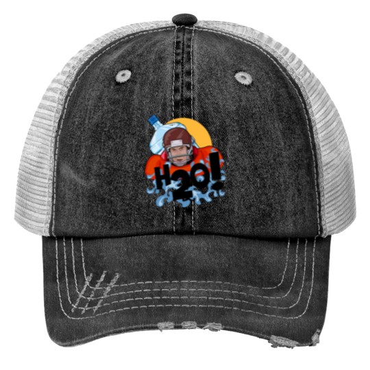 Discover Waterboy H2O Print Trucker Hats