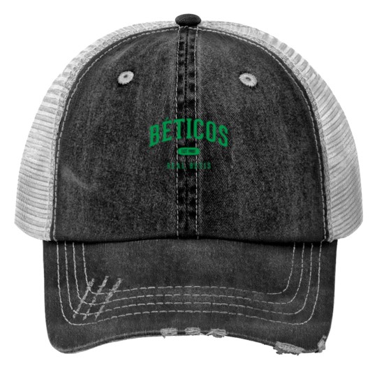 Discover Real Betis Print Trucker Hats