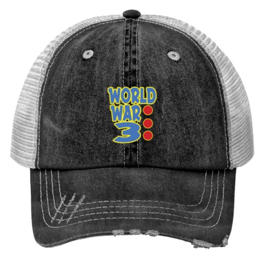 Discover World Lean (5) Print Trucker Hats