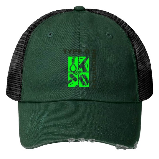 Discover Type O Negative Type O Negative Print Trucker Hats