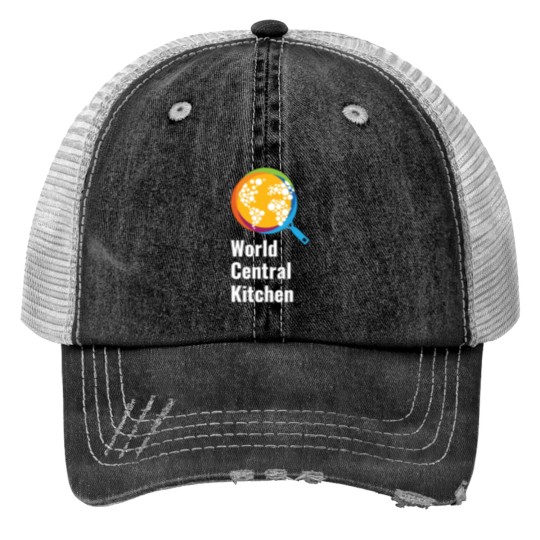 Discover world central kitchen wck Print Trucker Hat