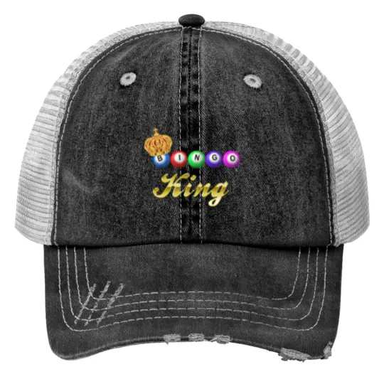 Discover Bingo King - Bingo King - Print Trucker Hats