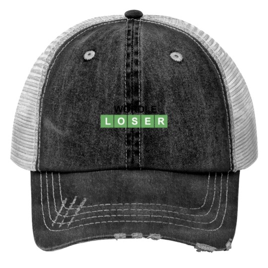 Discover Wordle Loser Print Trucker Hats