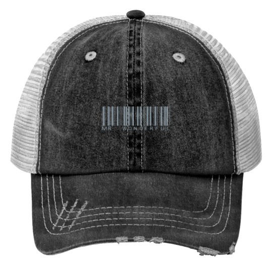 Discover Mr Wonderful Print Trucker Hats