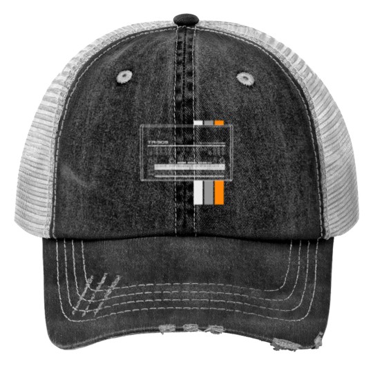 Discover TR 909 Dark Background Print Trucker Hats