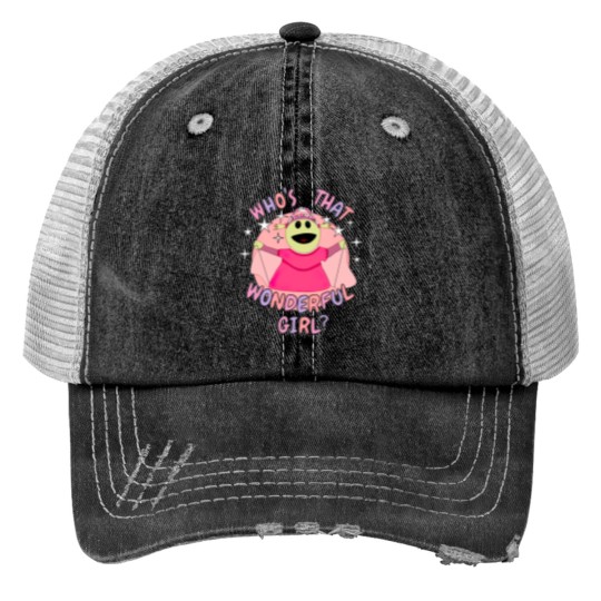 Discover Nanalan Mona Who's that Wonderful Girl, Nanalan, TikTok Trend,  Classic Print Trucker Hats