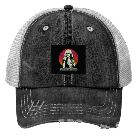 Discover Stevie Nicks - Stevie Nicks - Tapestry Print Trucker Hats