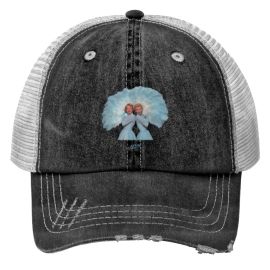 Discover White Christmas, Sisters Print Trucker Hats