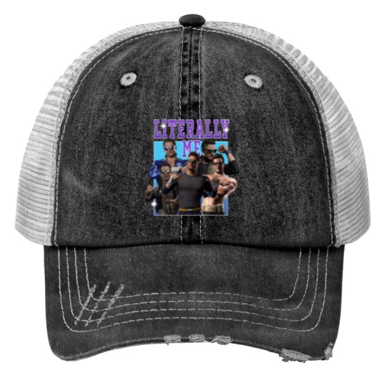 Discover Johnny Cage is Literally me Classic Print Trucker Hats, Johnny Cage Vintage Bootleg Print Trucker Hats