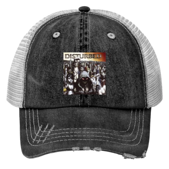 Discover Disturbed - Ten Thousand Fists Print Trucker Hats