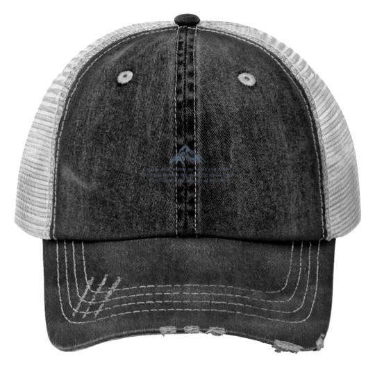 Discover Landslide Print Trucker Hats