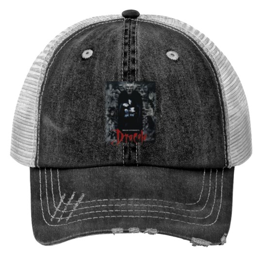 Discover Bram stoker's dracula Unisex Print Trucker Hats Bram Stoker Dracula, Gothic Horror Print Trucker Hats