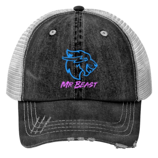 Discover MBeast Print Trucker Hats, YouTube gaming merch
