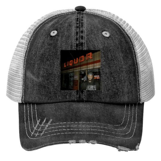 Discover JPEGMAFIA LP! (OFFLINE) Text Design Print Trucker Hats
