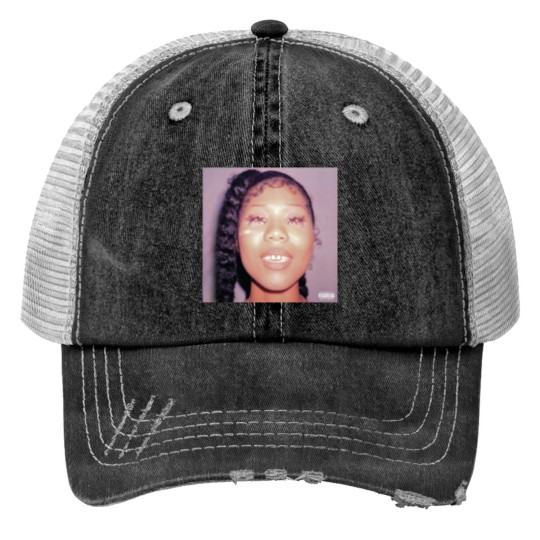 Discover DRAKE ALBUM Print Trucker Hats | Rare Take Care Album Cover Art Rap Print Trucker Hats