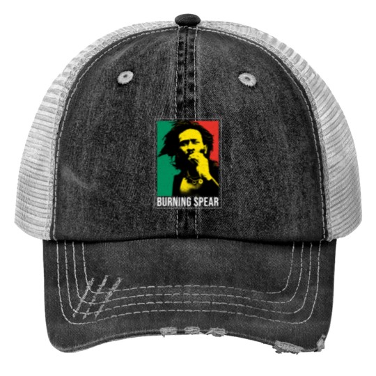 Discover Burning Spear Print Trucker Hats Gift Set