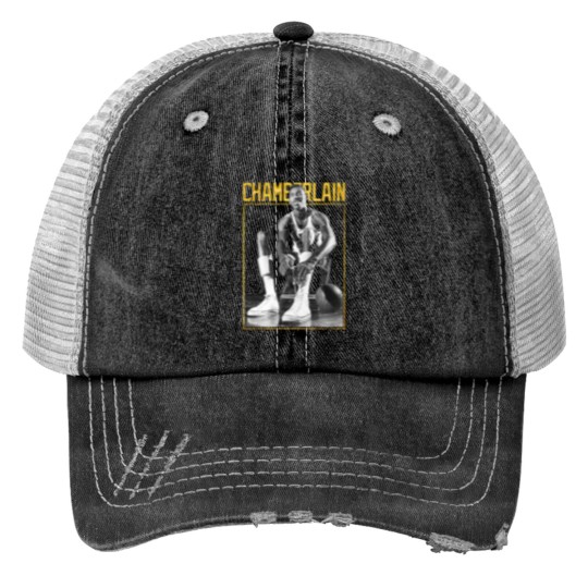 Discover WILT CHAMBERLAIN BASKETBALL SPORT Print Trucker Hats