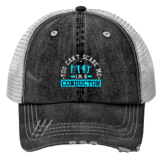 Discover Conductor Maestro Orchestra Choir Conduct Gift Print Trucker Hats